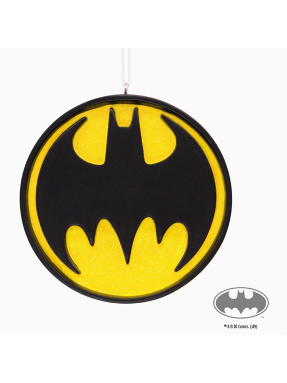 HALLMARK Batman Bat Signal DC Comics Christmas Ornament New